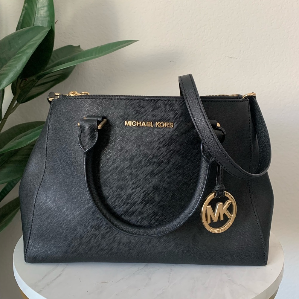 Michel Kors black satchel